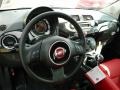 2013 Nero (Black) Fiat 500 Lounge  photo #6