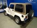 2000 Stone White Jeep Wrangler Sahara 4x4  photo #32