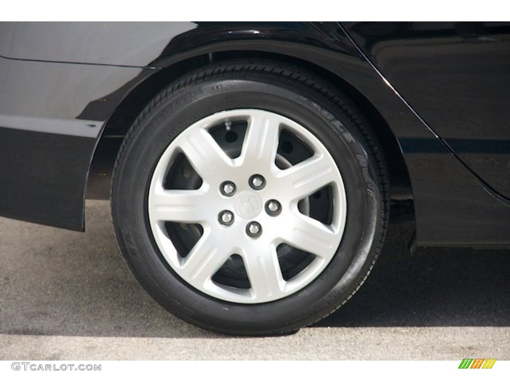 2010 Civic LX Sedan - Crystal Black Pearl / Gray photo #29