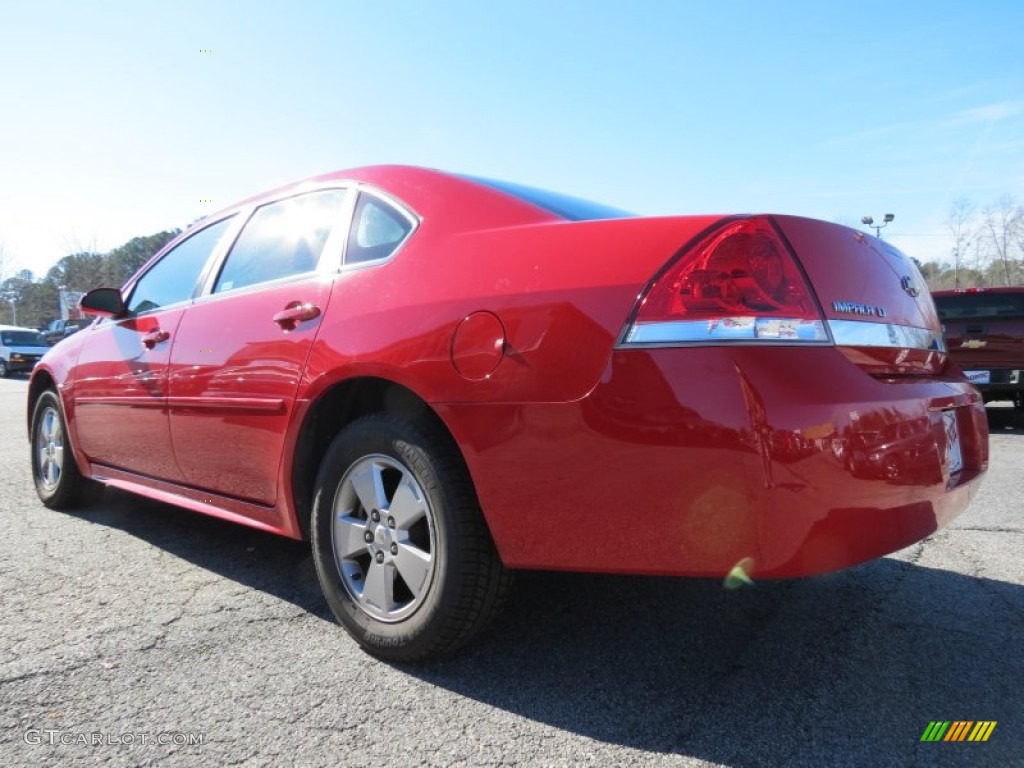 2011 Impala LT - Victory Red / Neutral photo #5