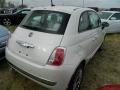 2013 Bianco Perla (Pearl White Tri-Coat) Fiat 500 Lounge  photo #4