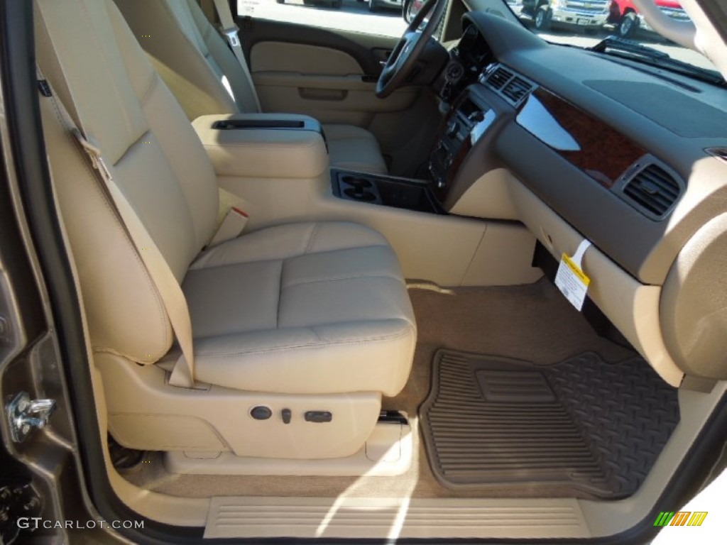 2013 Silverado 1500 LTZ Crew Cab - Mocha Steel Metallic / Light Cashmere/Dark Cashmere photo #18