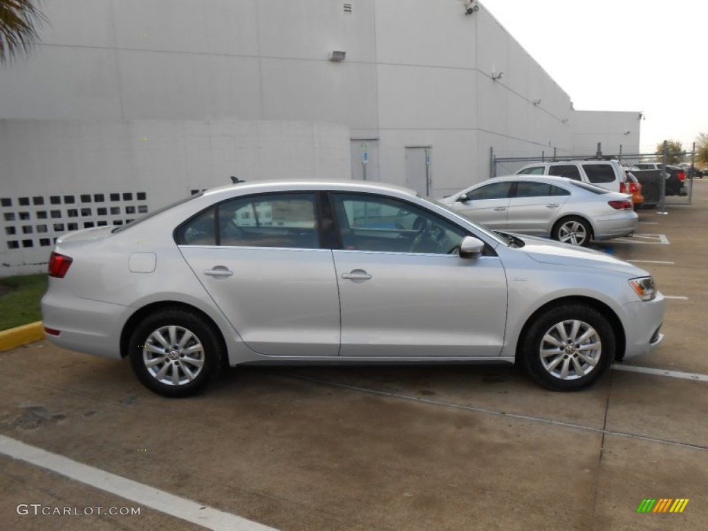 Reflex Silver Metallic 2013 Volkswagen Jetta Hybrid SE Exterior Photo #75042086