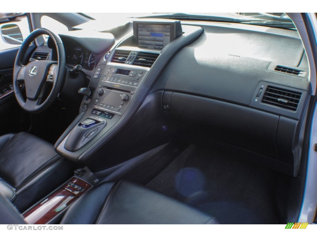 2010 HS 250h Hybrid Premium - Starfire White Pearl / Black photo #9