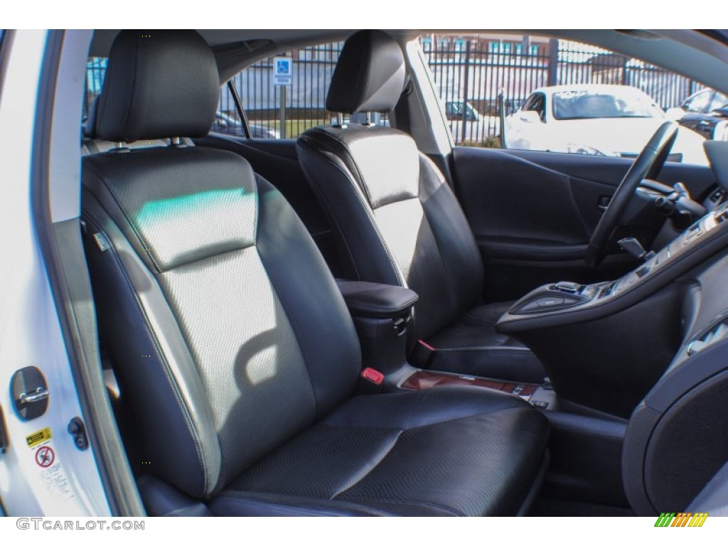 2010 HS 250h Hybrid Premium - Starfire White Pearl / Black photo #10