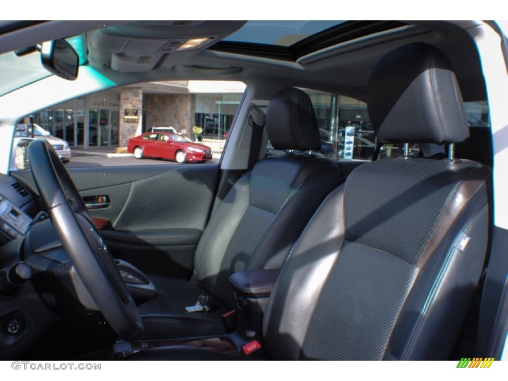 2010 HS 250h Hybrid Premium - Starfire White Pearl / Black photo #12