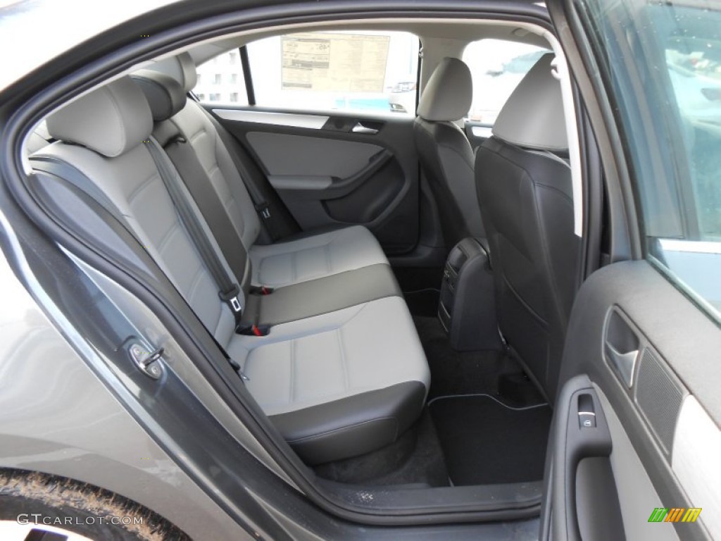 Titan Black Interior 2013 Volkswagen Jetta Hybrid SEL Premium Photo #75042851