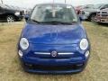 Azzuro (Blue) 2013 Fiat 500 Pop Exterior