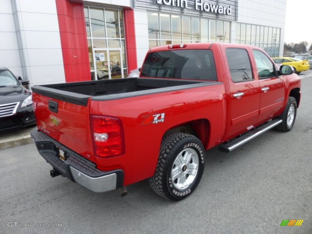 2009 Silverado 1500 LT Z71 Crew Cab 4x4 - Victory Red / Ebony photo #11