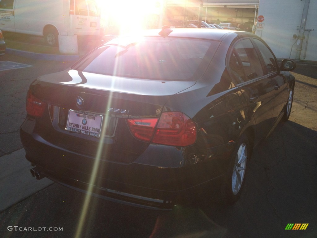 2010 3 Series 328i Sedan - Jet Black / Black photo #7