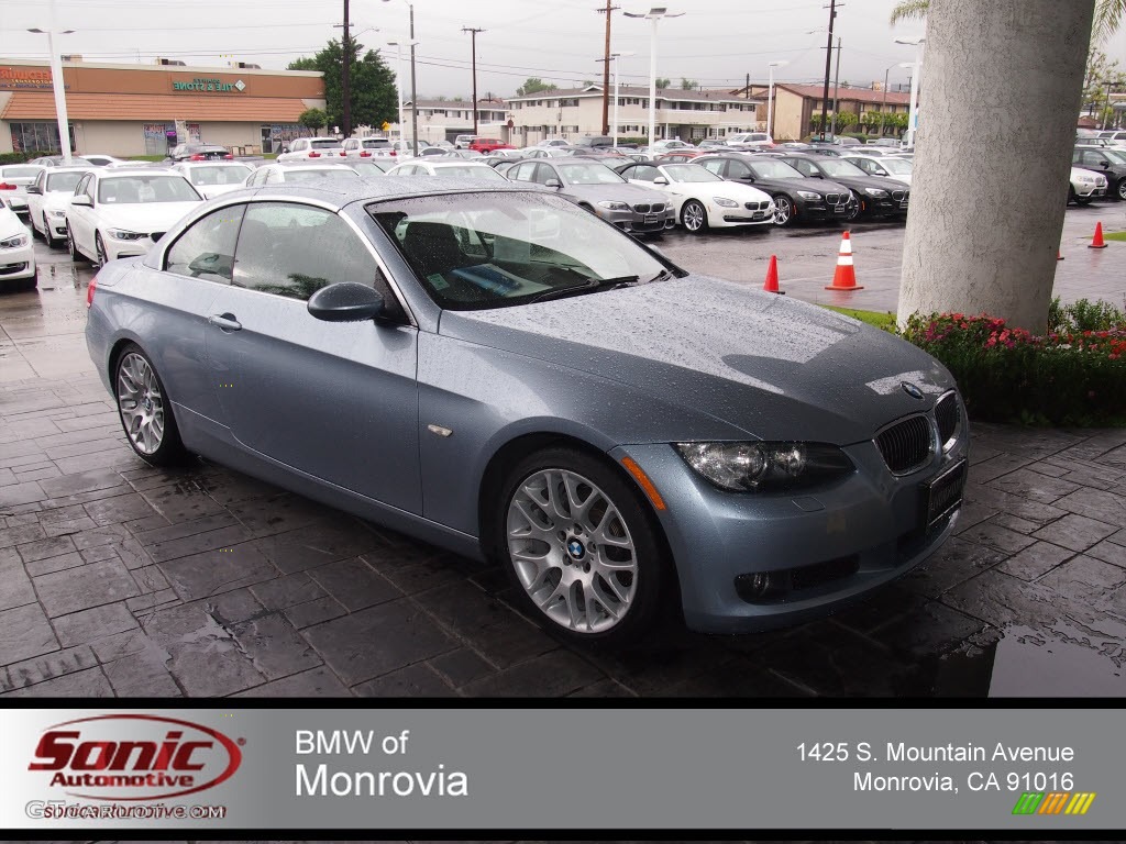 2009 3 Series 328i Convertible - Blue Water Metallic / Black photo #1