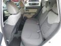 2012 Kia Soul Sand/Black Houndstooth Cloth Interior Rear Seat Photo