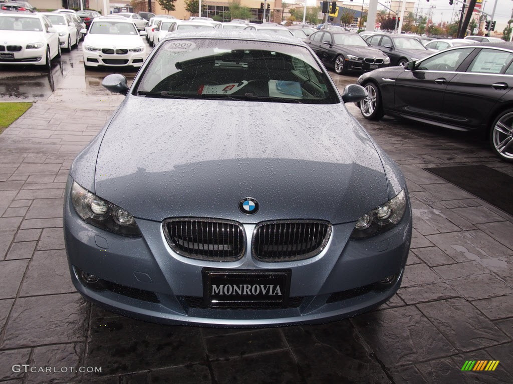 2009 3 Series 328i Convertible - Blue Water Metallic / Black photo #2
