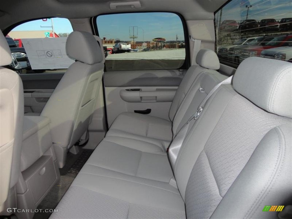 2013 Silverado 1500 LT Crew Cab 4x4 - White Diamond Tricoat / Light Titanium/Dark Titanium photo #4