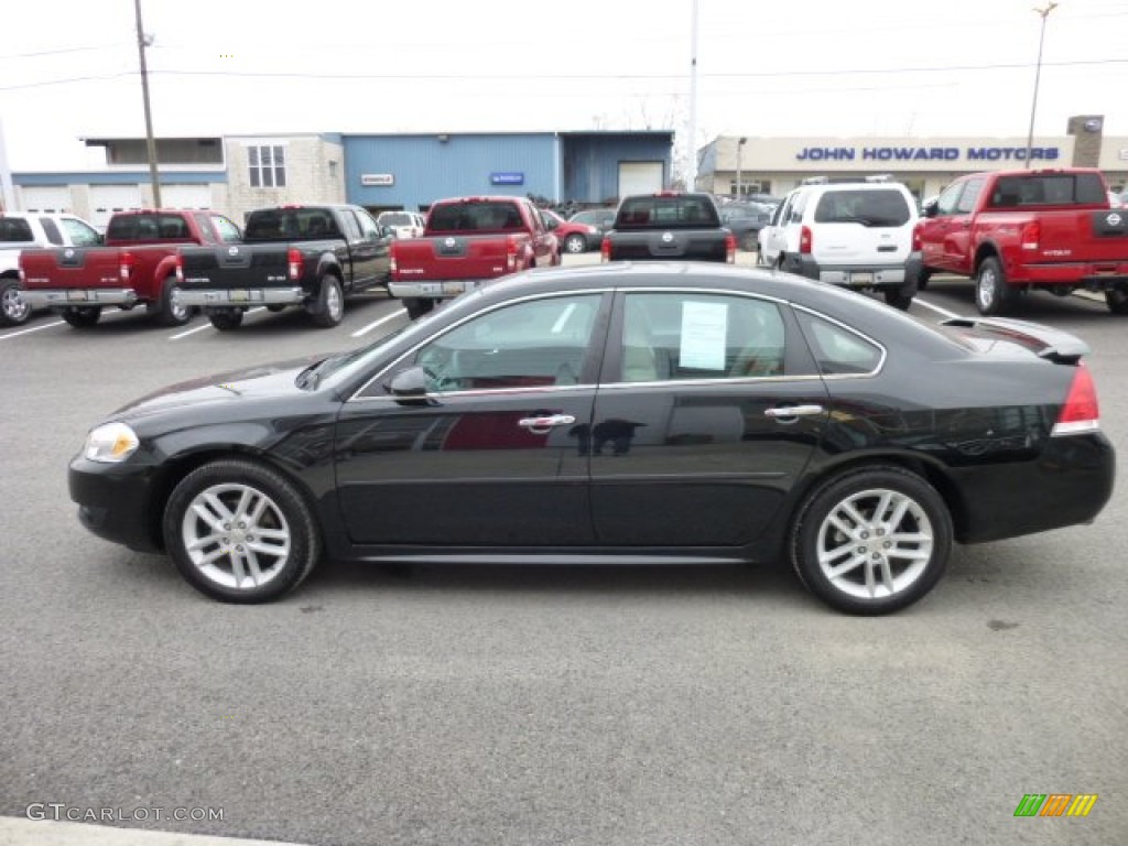 Black 2012 Chevrolet Impala LTZ Exterior Photo #75046797