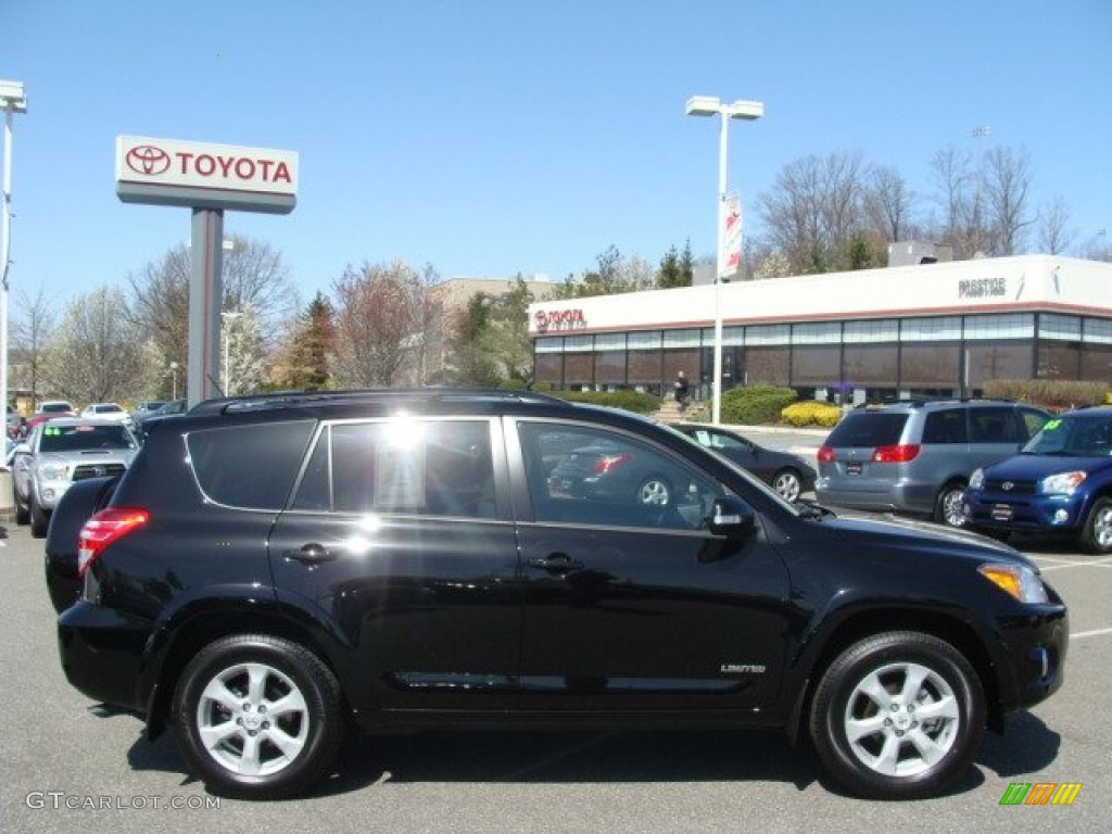 2011 RAV4 Limited 4WD - Black / Ash photo #1