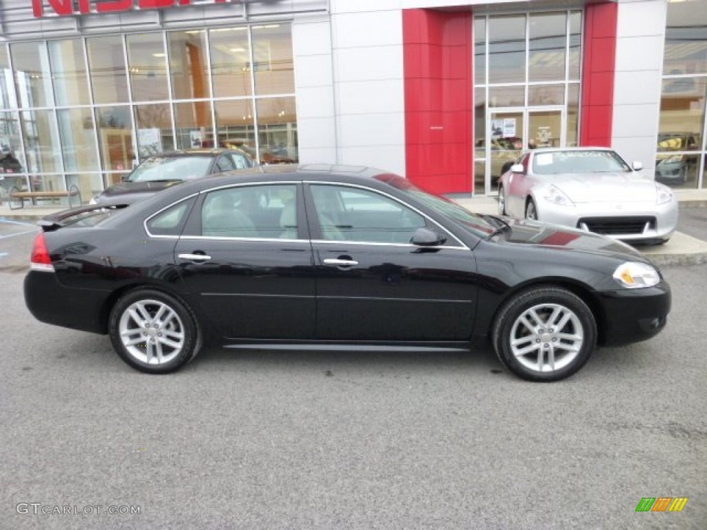 Black 2012 Chevrolet Impala LTZ Exterior Photo #75046890