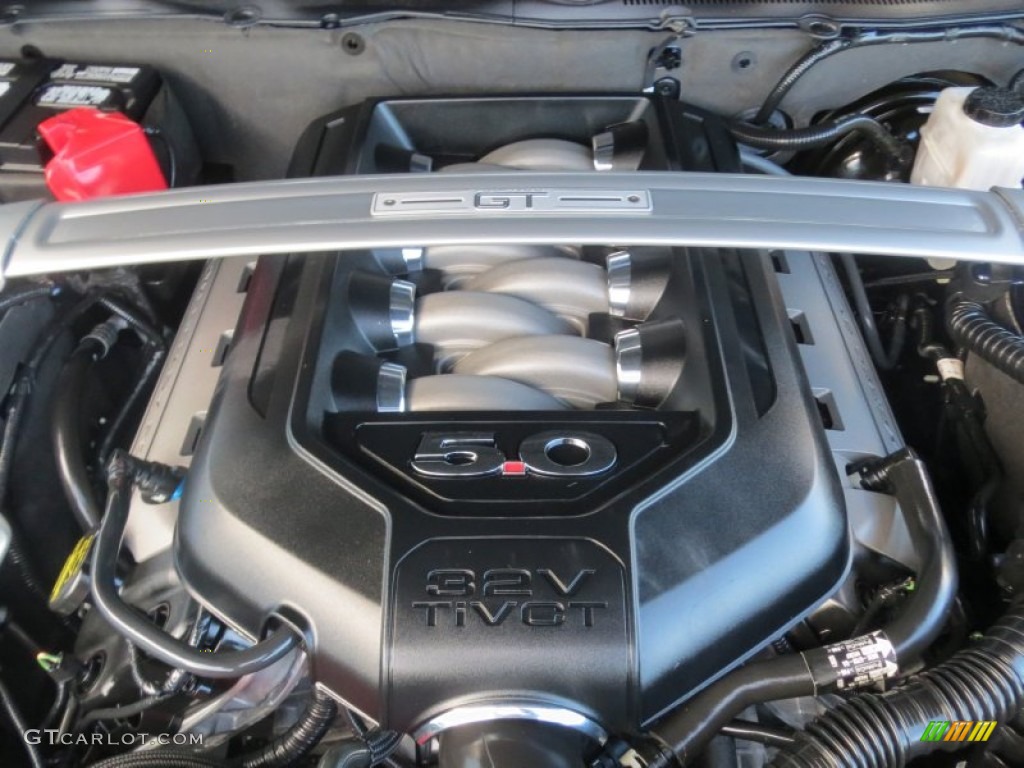 2011 Ford Mustang GT Premium Coupe 5.0 Liter DOHC 32-Valve TiVCT V8 Engine Photo #75047511