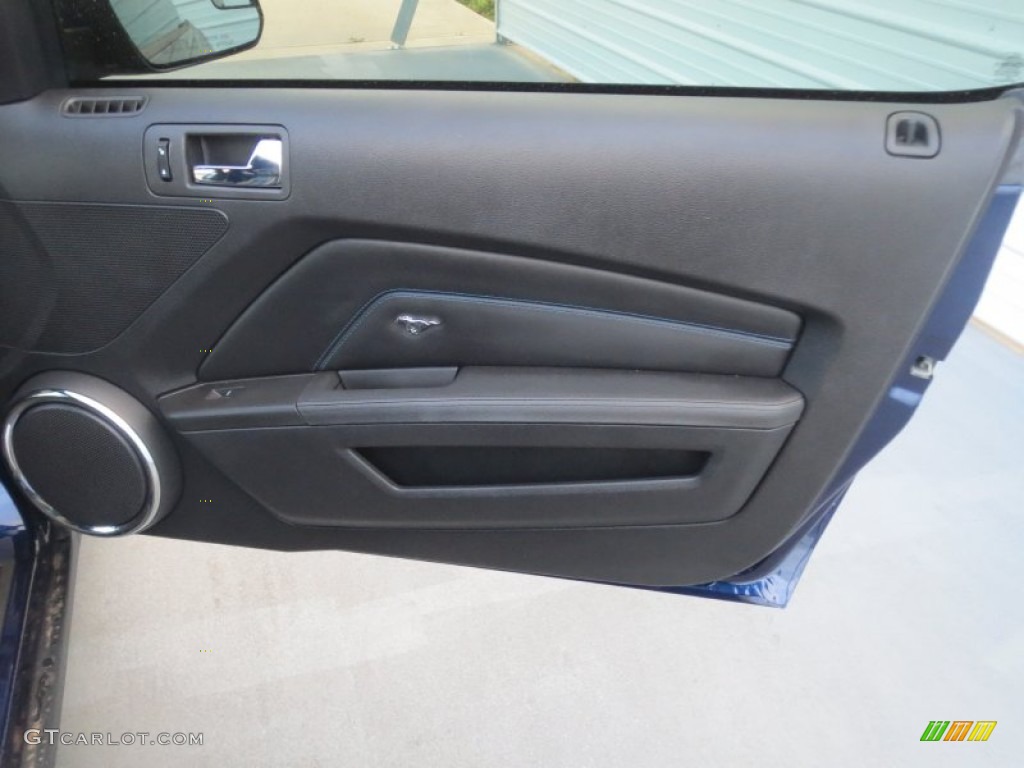 2011 Mustang GT Premium Coupe - Kona Blue Metallic / Charcoal Black/Grabber Blue photo #20