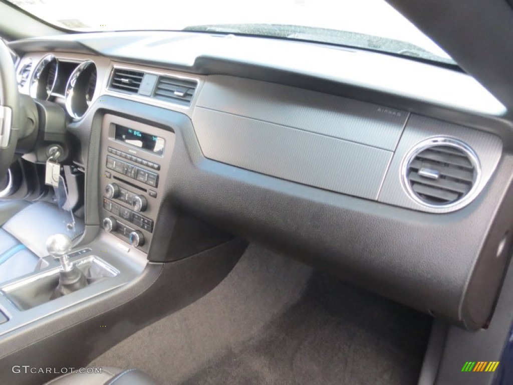 2011 Mustang GT Premium Coupe - Kona Blue Metallic / Charcoal Black/Grabber Blue photo #21