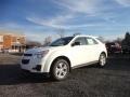 2013 Summit White Chevrolet Equinox LS AWD  photo #2