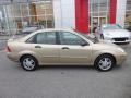 2001 Jackpot Gold Metallic Ford Focus SE Sedan  photo #12