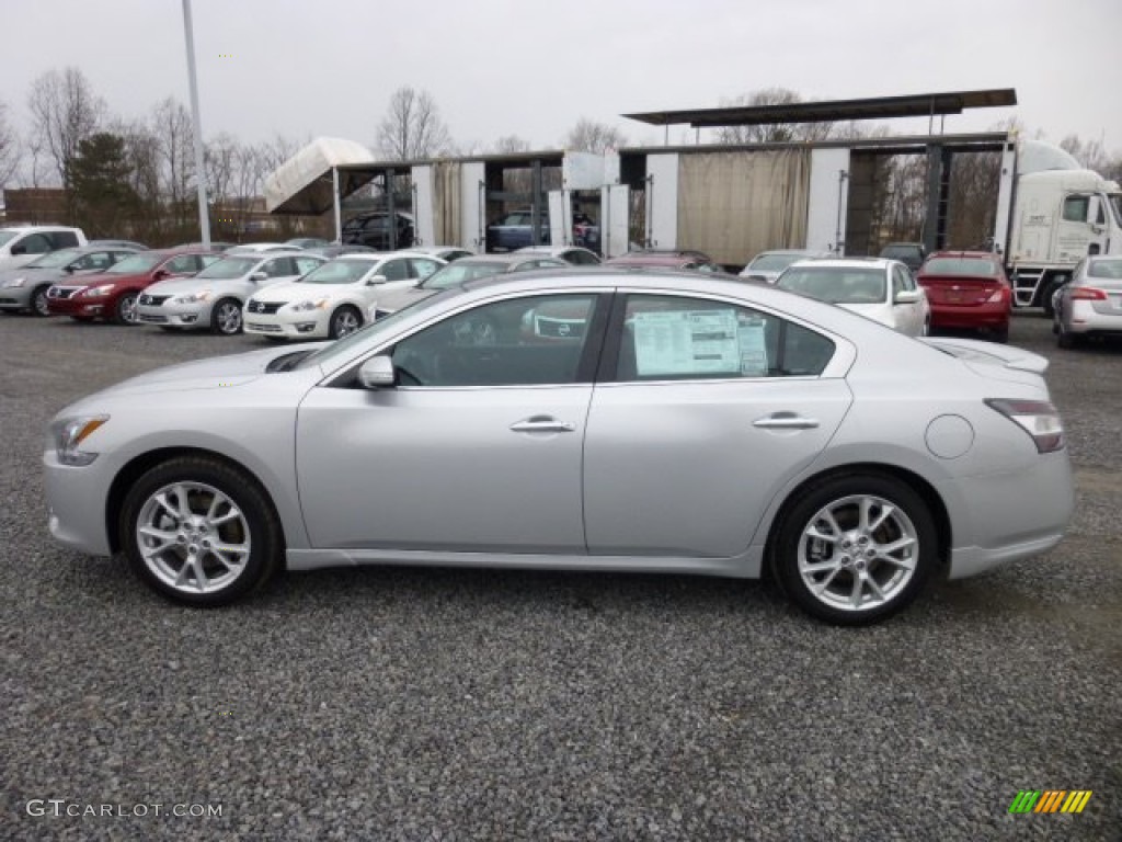 Brilliant Silver 2013 Nissan Maxima 3.5 SV Premium Exterior Photo #75048695