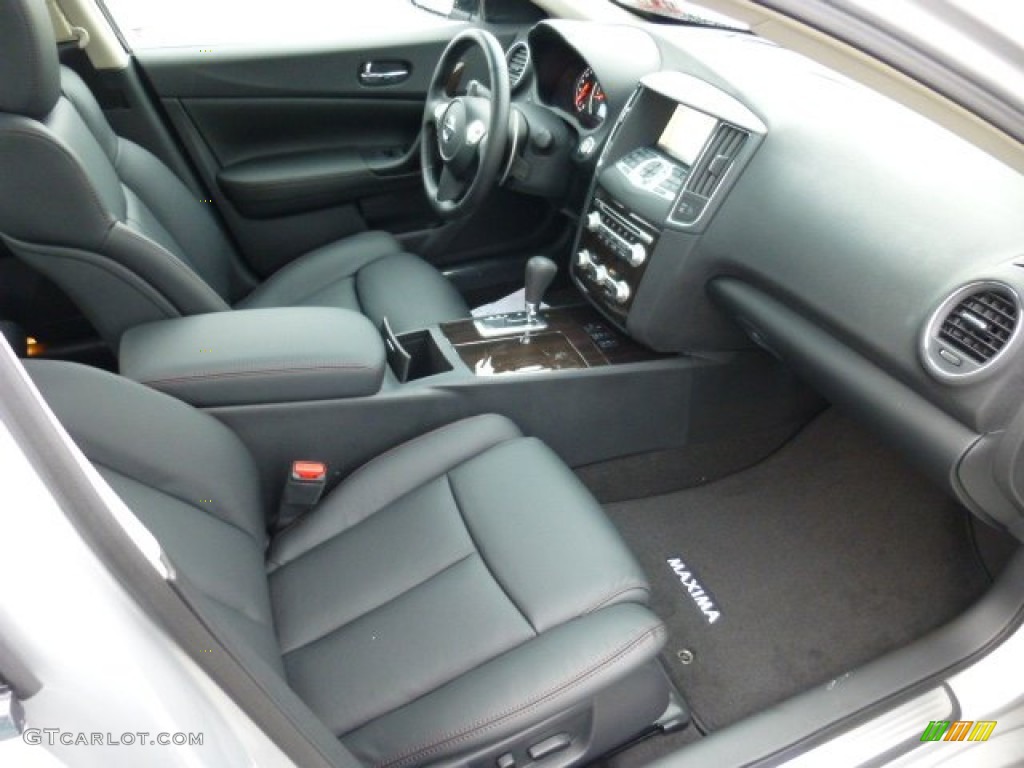 Charcoal Interior 2013 Nissan Maxima 3.5 SV Premium Photo #75048832