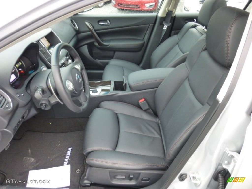 Charcoal Interior 2013 Nissan Maxima 3.5 SV Premium Photo #75048899