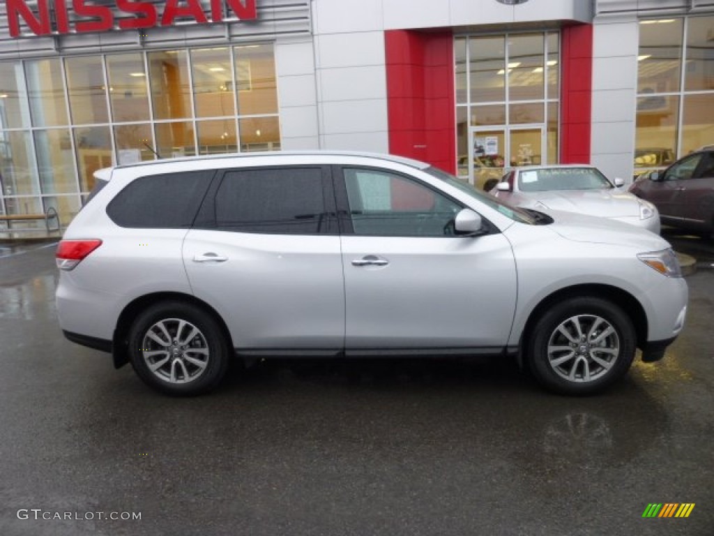 Brilliant Silver 2013 Nissan Pathfinder S 4x4 Exterior Photo #75049535