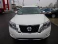 2013 Moonlight White Nissan Pathfinder SV 4x4  photo #2