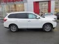 2013 Moonlight White Nissan Pathfinder SV 4x4  photo #8