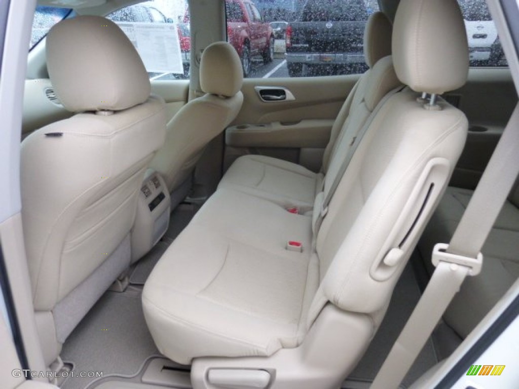 2013 Nissan Pathfinder SV 4x4 Rear Seat Photo #75049961