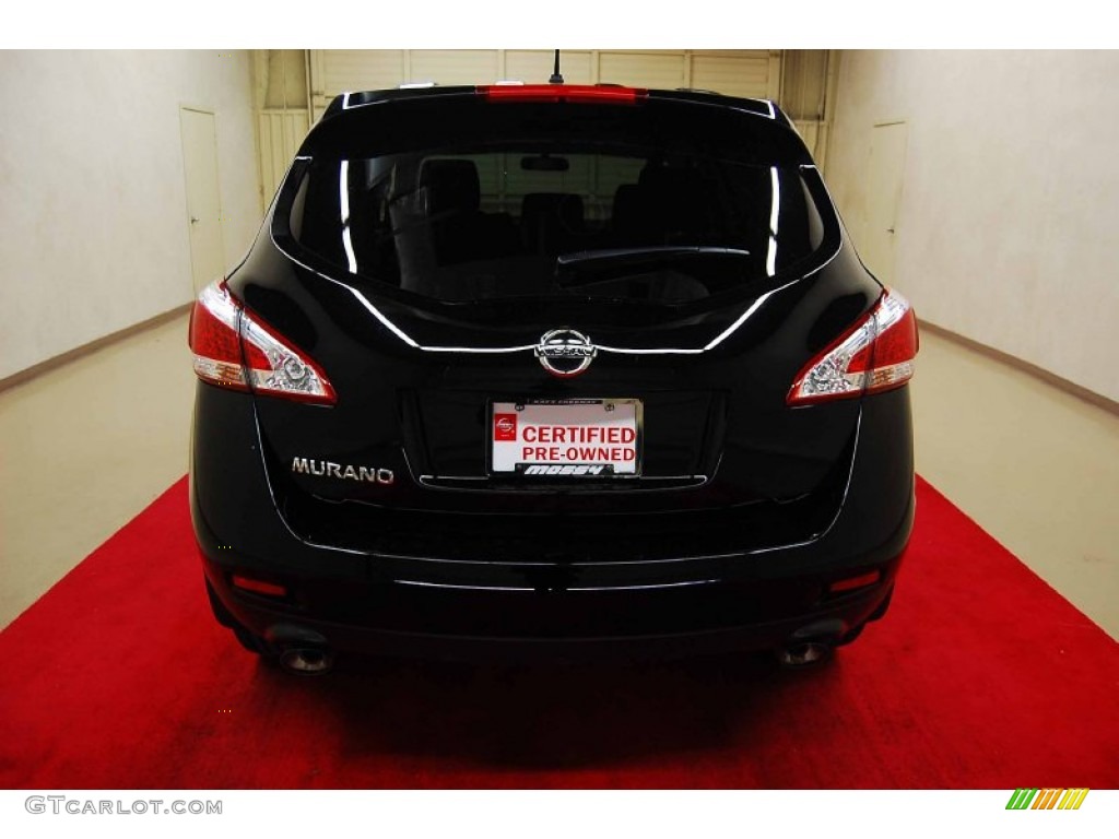 2012 Murano S - Super Black / Black photo #5