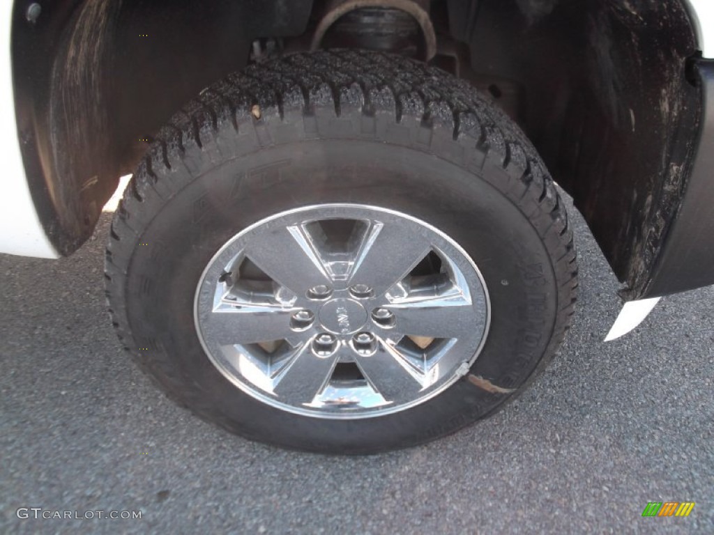 2009 Silverado 1500 Extended Cab 4x4 - Summit White / Dark Titanium photo #22