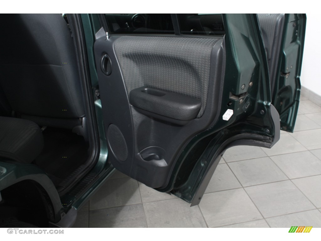 2002 Jeep Liberty Sport 4x4 Dark Slate Gray Door Panel Photo #75050363