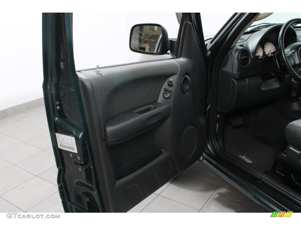 2002 Liberty Sport 4x4 - Shale Green Metallic / Dark Slate Gray photo #16