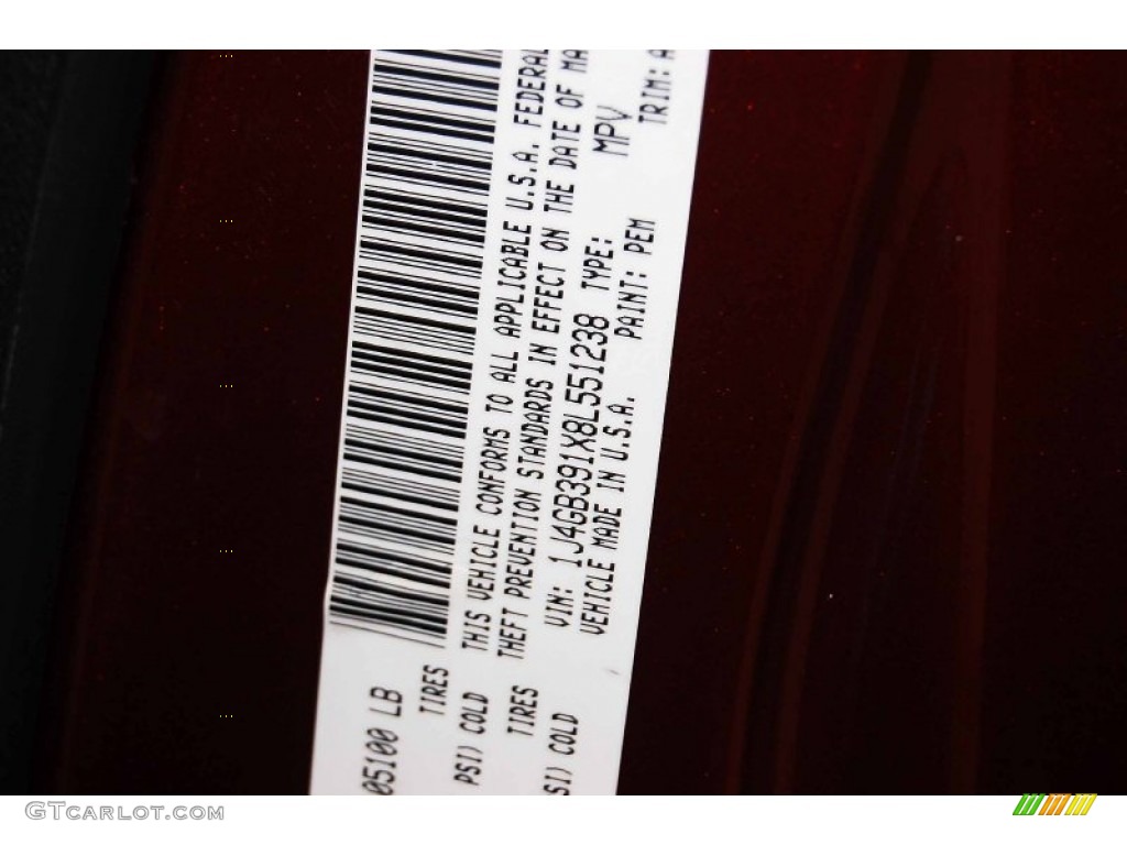 2008 Wrangler Unlimited X - Red Rock Crystal Pearl / Dark Slate Gray/Med Slate Gray photo #10