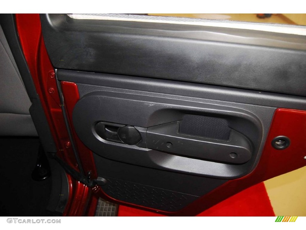 2008 Wrangler Unlimited X - Red Rock Crystal Pearl / Dark Slate Gray/Med Slate Gray photo #14