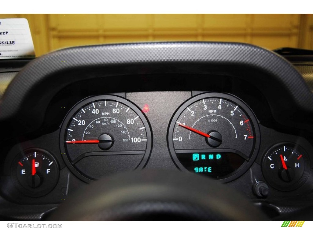 2008 Wrangler Unlimited X - Red Rock Crystal Pearl / Dark Slate Gray/Med Slate Gray photo #21