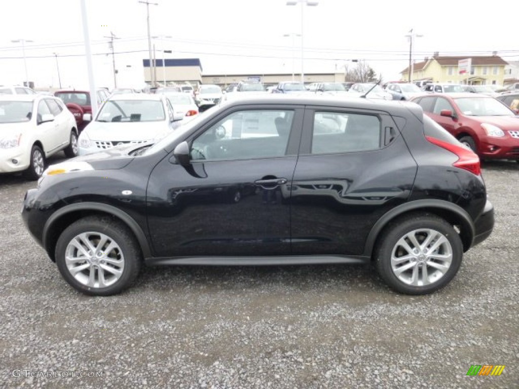 Sapphire Black 2013 Nissan Juke S AWD Exterior Photo #75050951