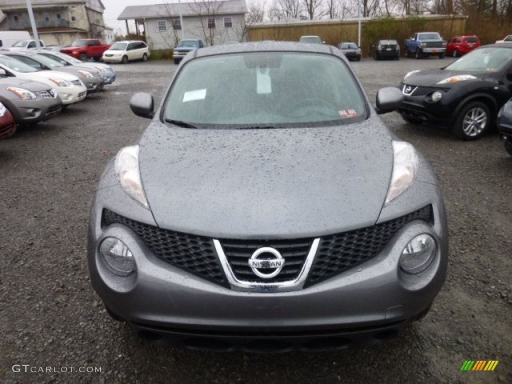 Gun Metallic 2013 Nissan Juke SV AWD Exterior Photo #75051305