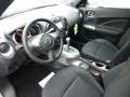 2013 Nissan Juke Black/Silver Trim Interior Prime Interior Photo