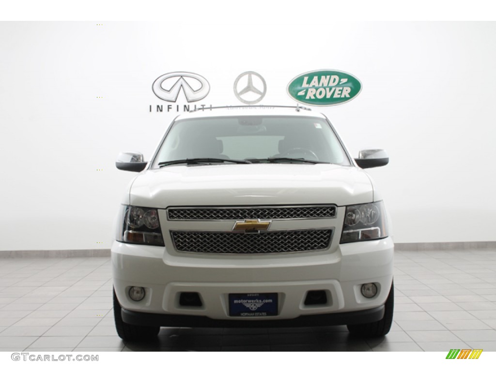 2008 Tahoe LTZ 4x4 - Summit White / Ebony photo #3