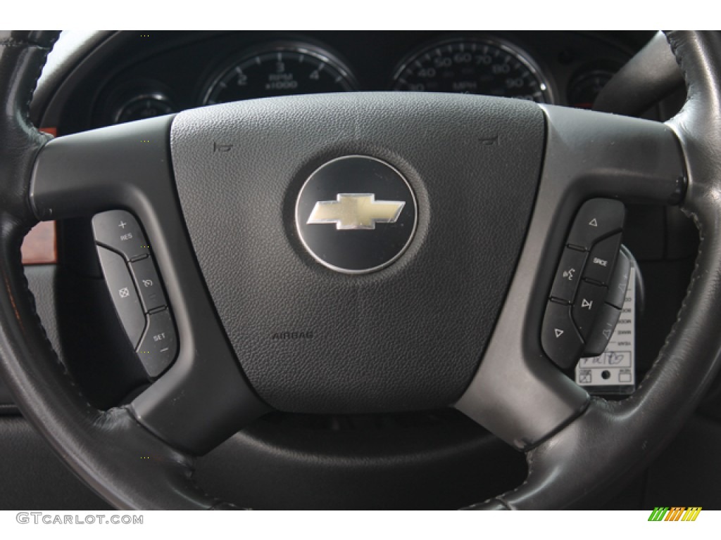 2008 Tahoe LTZ 4x4 - Summit White / Ebony photo #8