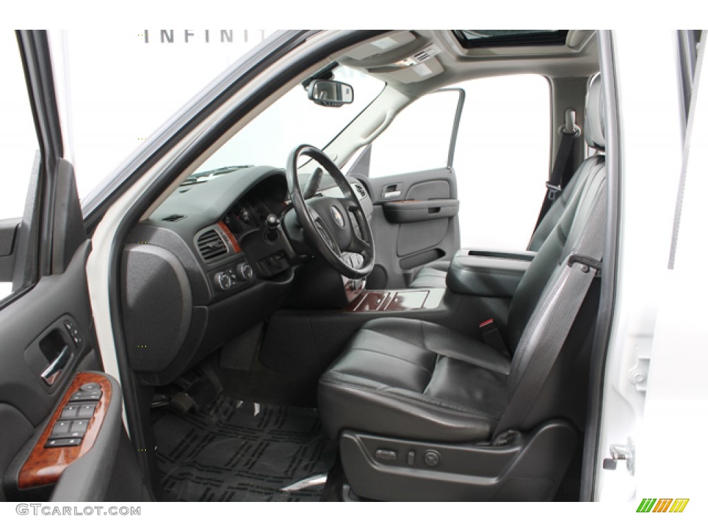 2008 Tahoe LTZ 4x4 - Summit White / Ebony photo #17