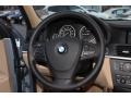 Sand Beige Steering Wheel Photo for 2013 BMW X3 #75052050