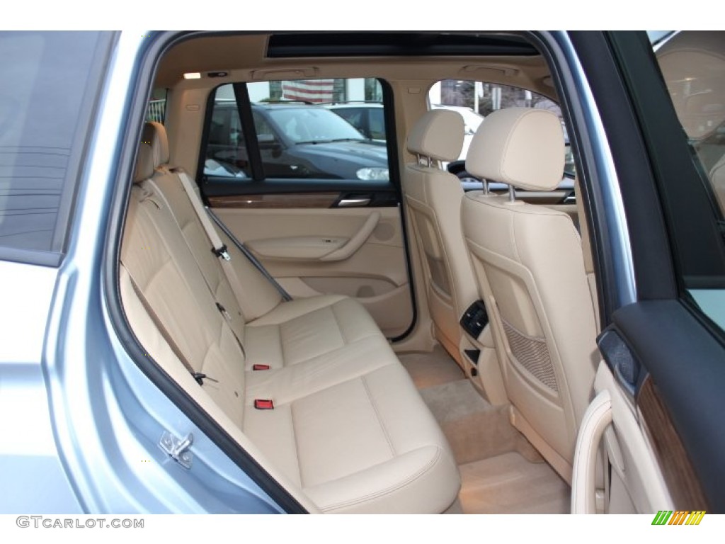 Sand Beige Interior 2013 BMW X3 xDrive 28i Photo #75052154