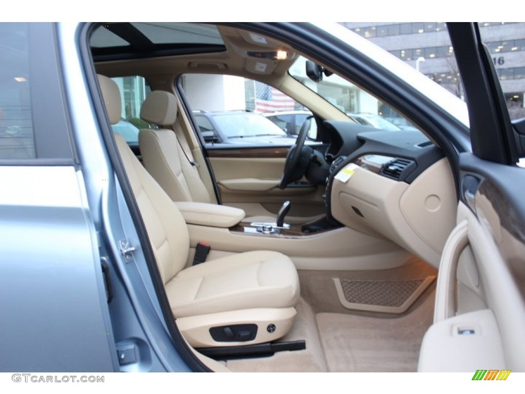 Sand Beige Interior 2013 BMW X3 xDrive 28i Photo #75052226