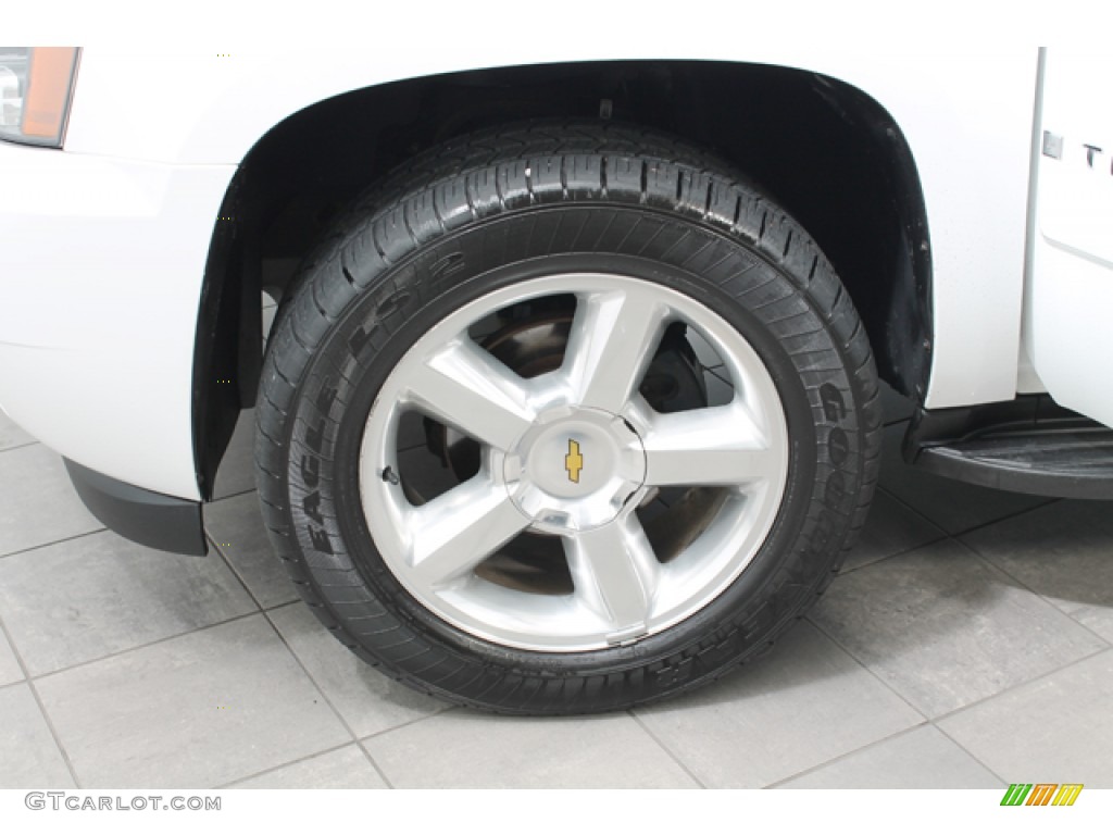 2008 Tahoe LTZ 4x4 - Summit White / Ebony photo #27